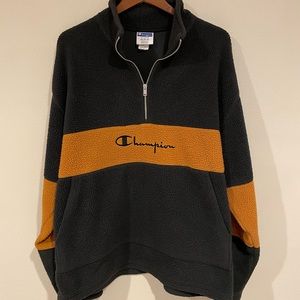 Champion Heavy Pullover Quarter Zip